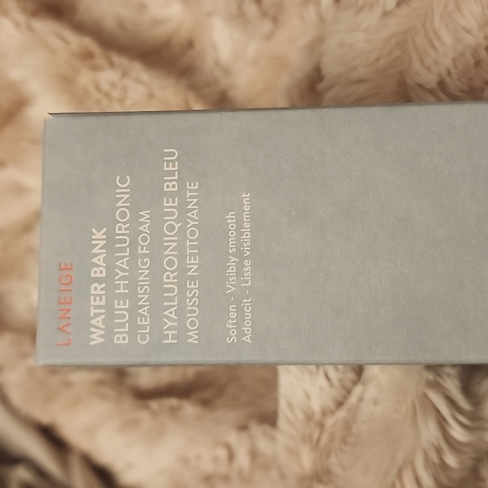 Laneige Water Bank Blue Hyaluronic cleaning foam